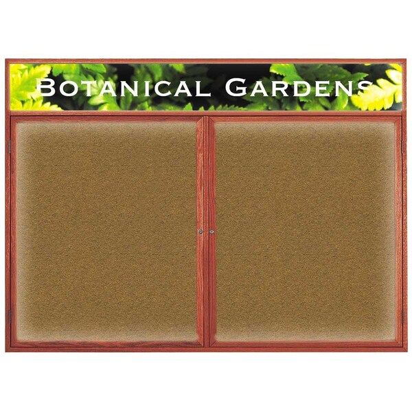 Open Faced Traditional Rounded Corkboard